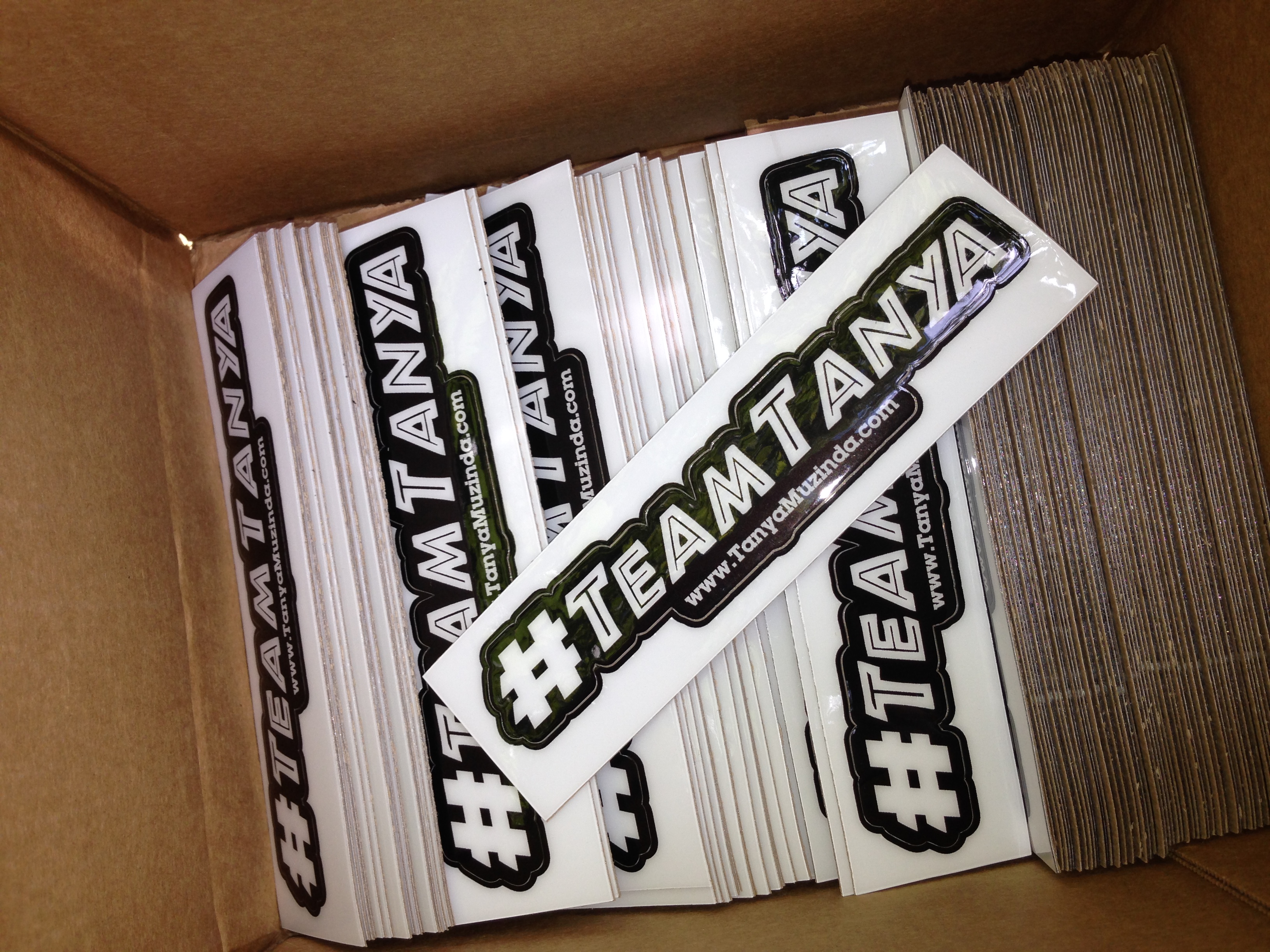 #TEAMTANYA stickers