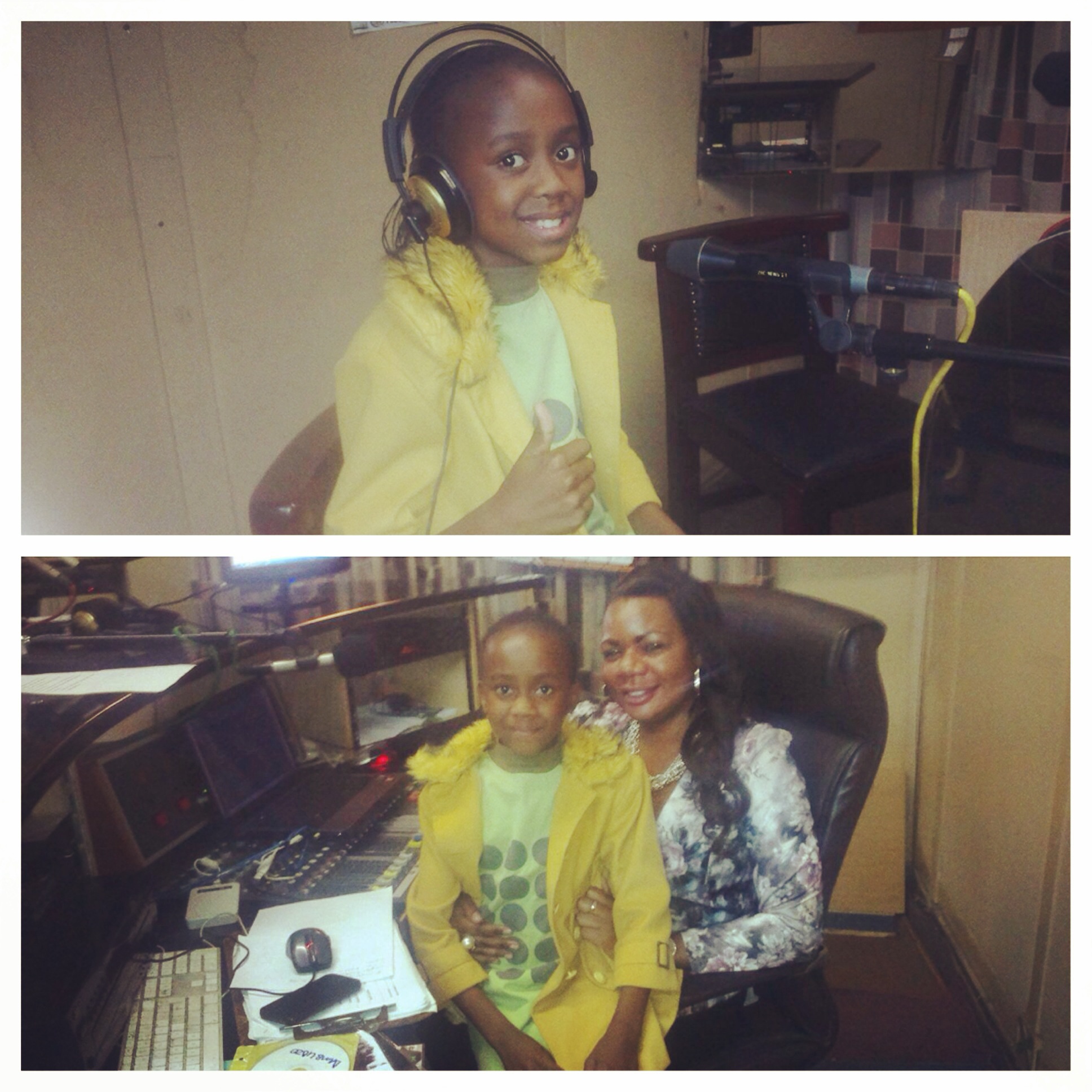 At Power FM in Harare for Live at Five