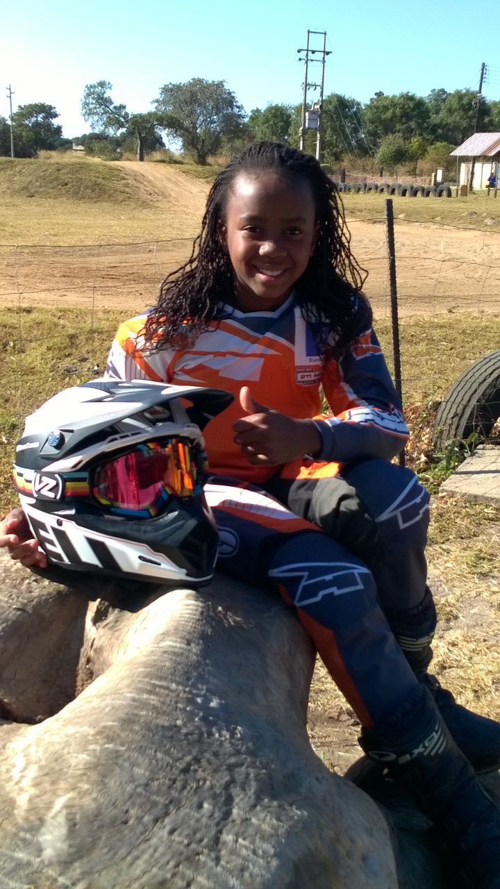 Me and my new Bell Moto 9 helmet